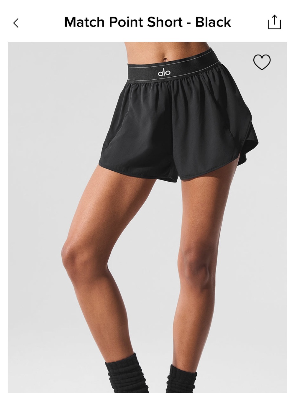 ALO match point short